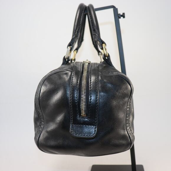 Vintage Gucci Black Leather Boston Bag – Style 268673 – Made in Italy - Picture 3 of 10